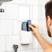 Tooletries Oliver Shower Mirror - Premium Shatterproof Silicone Mirror for Shaving and Grooming in White - Buy Online on SooperMarket.com