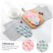 6 Pcs Silicone Mold Silicone Ice Mold Cake Mold Chocolate Mold Cookie Mold Baking Mold Biscuit Kitchen Supplies Silica Gel 22.6X14.5X1.5CMx3pcs Assorted Colorx3pcs - Buy Online on SooperMarket.com