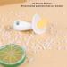 Newborn Teething Toy: Large Silicone Baby Teether Stick (Yellow/White) - Easy to Clean, Textured Handle - 6-12 Months - Buy Online on SooperMarket.com