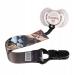 LOVI Pacifier Strap - Trendy Design Comfortable Fit Solid Clip Brown - Shop Internationally! - Buy Online on SooperMarket.com