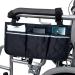 yuoseg Wheelchair Armrest Side Storage Bag Suitable for Most Walking Wheels and Mobile Equipment - Buy Online on SooperMarket.com