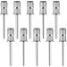 10 Pieces Nail Drill Heads Replacement Mandrel Nail Drill Bit Sanding Bands Shaft 3/32 inch Sanding Bits for Nail Drill Professional Nail Drill Bits for Electric File Nail Sanders Manicure Pedicures Size2 - Buy Online on SooperMarket.com