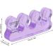 Pack of Purple Silica Gel Toe Separators Bunion & Hammer Toe Relief Stretchers | Best Toe Straighteners - Buy Online on SooperMarket.com