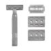 Rockwell 6S Adjustable Safety Razor made of stainless steel grey 1 piece (1 pack)