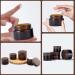 Tuakimce 6-Piece Glass Cream Can Set - 15ml & 30ml Clear Containers with Lids - Ideal for Cosmetics Creams and Lotteries - Buy Online on SooperMarket.com