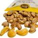 Cashews | Naturally Roasted & Slightly Salted | 16 Oz Bag | Whole Cashews With Natural Skin | Non GMO | Gluten Free | Vegan | Kosher Parve | Keto Friendly | Everyday Protein.