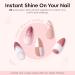 Modelones Pink Gel Nail Polish Set 6 Colors Nude Gel Polish White Pastel French Nail Polish Glitter Pink Soak Off LED Gel Nail Starter Kit Shellac Nail Varnish DIY Salon Manicure Gift for Woman rose Tea 1.17 ml (Pack of 6) - Buy Online on SooperMarket.com