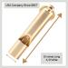 FUTURESTEPS Premium Brass Whistles Set of 2 with Black Lanyard - Loud Survival Whistles - Buy Online on SooperMarket.com