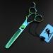 6.0 Inch Professional Japan 440C Hair Cutting Scissors - Salon Quality Blending/Thinning Shear for Barber or Home Use - B-green - Buy Online on SooperMarket.com