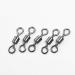 SF Fly Fishing Micro Swivels Stainless Steel 20lb 25 Pcs - Black Nickle Ball Bearing Swivels Hook line Connector - Buy Online on SooperMarket.com