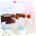 Mikinona 50pcs Marshmallow Stick Chocolate Candy Lollipops Candy Bars Lollipop Sticks Lollipop Packing Sticks Marshmallow Holder Sticks Manual Stirring Rod Chocolate Stick Dedicated Paper - Buy Online on SooperMarket.com