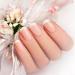 360 Pieces French False Nails Artificial Fingernails Pink White French Fake Nail Tips Kit 12 Sizes Full Cover with Nail Files and Stick for Salon DIY Decoration - Buy Online on SooperMarket.com