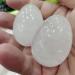 Specimen Healed 1pc Natural White Quartz Crystal Egg Shaped Rock Gemstone Natural Stones and Crystals As a Gift Gift - Buy Online on SooperMarket.com