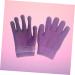 Mikinona Gel Socks for Moisturizing Spa Moisture Socks Women Hands Whitening Gloves Spa Gel Socks Moisturizing Gel Socks Exfoliating Hand Gloves Moisturizing Socks Cosmetic Purple medium - Buy Online on SooperMarket.com
