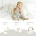 Miraloop Bite Ring for Babies | Jellydog Dental Aid | Food-Safe Silicone Odorless & Safe for Infants 3+ Months - Prevents Suffocation - Buy Online on SooperMarket.com