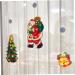 GANAZONO Santa Claus Figurine 1Pc Christmas Santa Claus Suction Cup Lamp Showcase LED Light Festival Supply Santa Claus Lamp - Buy Online on SooperMarket.com