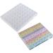 MULAIDI 56 Grids Jewelry Box DIY Drill Box Nail Art Organizer For Bead Storage For Case For Rings Multifunction Independent Storage Box 56-grid Jewelry Box Crystal Bead Organizer Color - Buy Online on SooperMarket.com