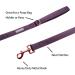 Lionet Paws Dog Leash - Premium Silk Leash for Small Medium & Large Dogs | Matching Collars in Purple for Boys & Girls - Durable & Stylish (Pack of 1) - Buy Online on SooperMarket.com