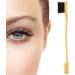 Double Headed Wheat Straw Eyebrow Brush Unique Makeup Eyelash with Durable Material for Taming Unruly Eyebrows (Yellow) - Buy Online on SooperMarket.com