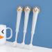 Kids Travel Toothbrush Duck Shaped Kids Toothbrush Round Anti-slip Travel Toothbrush for Kids 3-12 Years Old Generic - Buy Online on SooperMarket.com