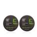 Every Man Jack Men's Hair Styling Thickening Paste Twin Pack - Medium Hold Matte Finish - Fragrance Free - 3.4oz x 2 - Buy Online on SooperMarket.com