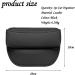 Black Car Seat Organizer Bag - Front Seat Console Pocket for Cell Phone and Keys - Buy Online on SooperMarket.com