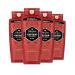 Old Spice Body Wash for Men Captain Scent of Command 21 Fl Oz (Pack Of 4)
