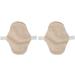 2PCS ANGGREK Reusable Sanitary Napkins - Washable Menstrual Pads | Pure Cotton, Breathable & Leak Proof | Universal for Women - Skin Color - Buy Online on SooperMarket.com