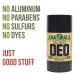 Sam s Natural Deodorant - Oak Moss - Aluminum Free DEO - No phthalates parabens sulfates or dyes - Made in New Hampshire - For Men Women Unisex - Vegan Cruelty Free - 3 oz - Buy Online on SooperMarket.com