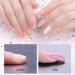 Yueci Nail Extension Starter Set | 3 Colors Nail Extension Gel + Slip Solution Nail Clip & Double-Sided Pencil | Ideal for Beginners & Professionals | Size #07 - Buy Online on SooperMarket.com