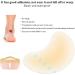 Hydrocolloid Gel Blister Bandages - Corn Stickers for Foot Care | Blister Prevention Pads - 42x62mm Half Moon Shape - Buy Online on SooperMarket.com