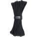 Golberg Premium Polyester Accessory Cord - USA Made Smooth Braid, Minimal Stretch Rope - 6mm x 50 Feet - Compact & Lightweight Black Cord - Buy Online on SooperMarket.com