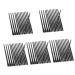Baluue 80 Pcs Eyeliner Brush Makeup Brush Eye Makeup Tool Eye Brush for Eyeliner Black Artificial Fiber 14.50X0.90X0.70CMx5pcs Blackx5pcs