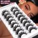 Diffusion NEW 8D Mink False Eyelashes Wispy Cross Long Thick Soft Fake Eye Volume Lashes (3 Pairs) - Buy Online on SooperMarket.com