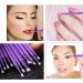 Surplex 400pcs Micro Applicator Brushes - Purple | Ideal for Makeup, Nail Art, and Painting - Buy Online on SooperMarket.com