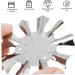 POPETPOP Lobster Headbands Manicure Art Tool medium Silver - Buy Online on SooperMarket.com