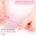 50Pcs Pink Nail Cuticle Trimmer Rubber Cleaner Dead Skin Fork Pusher Set for Women and Men - Buy Online on SooperMarket.com