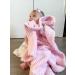 Baby Girl Gift Set - Pink Bunny Security Blanket & Booties in Keepsake Suitcase - Perfect Newborn Gift Basket for Baby Shower - Soft Fleece Blanket - Unique Baby Present - Buy Online on SooperMarket.com