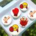 24 x Pre-Cut Boxing 5 Edible Stand up Wafer Paper Cupcake Toppers Cake Decorations Birthday Party Sport Martial Art - Buy Online on SooperMarket.com