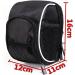 Disconano Cycling Bike Handlebar Bag with Rain Cover - Front Basket Black | Waterproof Bike Accessories - Buy Online on SooperMarket.com