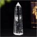 Natural Crystal Rough Crystal Tower High Temperature Melting White Crystal Scepter Fengshui (Size : 500-600g) - Buy Online on SooperMarket.com