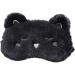 Zeiwohndc Plush White Dog Sleep Mask - Cute Cartoon Animal Design | Satin Lined Blindfold for Home & Travel - Buy Online on SooperMarket.com