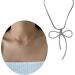 Oralgos Elegant Fashion Necklace - Stylish Snake Bone Choker with Loop Trailer for a Cool Collarbone Look - International Shipping - Buy Online on SooperMarket.com