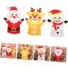 ibasenice 3 Sets DIY Christmas Hand Puppet Doll Accessories Hand Puppets for Kids Doll Playsets Preschool Educational Toys Sewing Kit for Kid DIY Art Craft Christmas Finger Doll Child Manual - Buy Online on SooperMarket.com