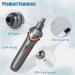 Chargeable LED Earwax Removal Tool | Electric Ear Cleaner for Adults & Kids - Black - Buy Online on SooperMarket.com