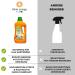 Soil Cleaner for Moped Robots - Eco-Friendly Cleaning Concentrate | 1L for Wiping Robots & Suction Wipers | Effective Dirt Removal Foam-Free All Surfaces | Think Orange Be Green - Buy Online on SooperMarket.com