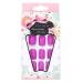 Sethexy Matte Purple False Nails - Short Full Cover Salon Art Design - 24pcs for Women & Girls - Buy Online on SooperMarket.com