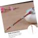 Mikinona 1pc Hanfu Hairpin Hair Stick Decorative Hair Forks Retro Hair Pin Retro Chignon Pin Chinese Chopsticks Hair Accessories Red Chinese Chopsticks for Hair Personality Hair up Alloy - Buy Online on SooperMarket.com