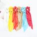 12 Pack Colorful Satin Hair Bows Scrunchies for Girls - Hair Ties Ponytail Holders for Thick Hair - Elastic Hairbands Accessories for Women - Buy Online on SooperMarket.com
