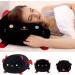 Mewaii Black Devil Cat Plush Pillow 16'' - Soft Stuffed Animal Squishy Toy for Adults, Girls, Boys - Fluffy Cuddle Plushie (16in/40cm) - Buy Online on SooperMarket.com